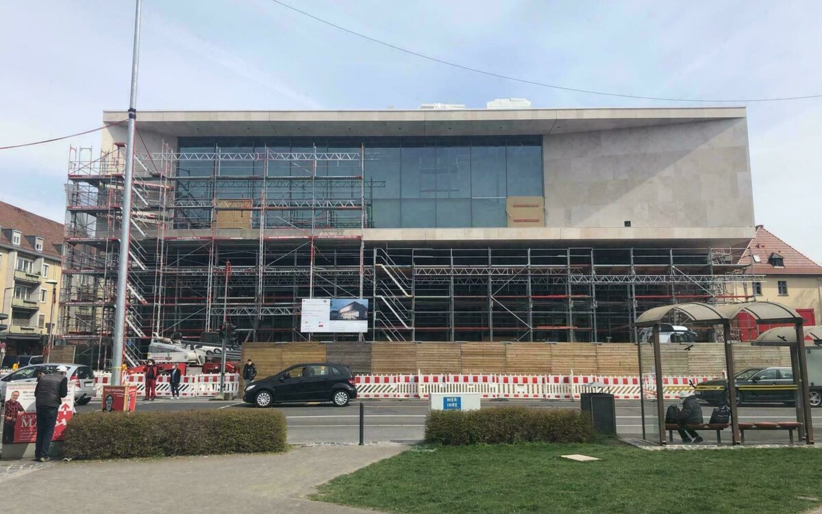 Das neue Aussehen des Mainfrankentheaters in Würzburg Das neue Aussehen des Mainfrankentheaters in Würzburg